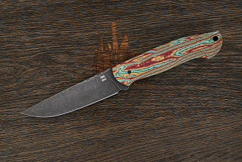 Нож туристический Lizard knives, клинок 122мм, сталь CPM 3V, рукоять Crazyfiber