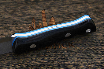 Нож для бушкрафта Beaver knife America 2.0, клинок 116мм, сталь Х12МФ