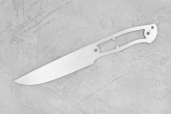 Бланк-заготовка для модели "Универсал-II" из стали VG-10 3,4мм, совместим с накладками "Универсал"