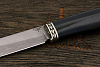 Разделочный нож Игоря Пампуха Модель 007, клинок 120мм, булат легированный, рукоять граб Т2 - фото №4