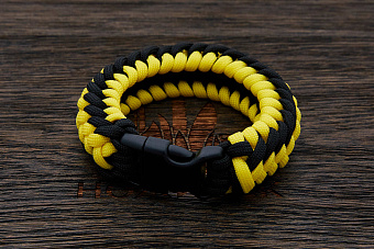 Браслет "Spikelet" yellow, размер L