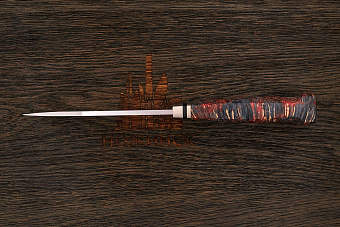 Финский нож Сергея Никитина, сталь ATS-34, рукоять стаб. кап