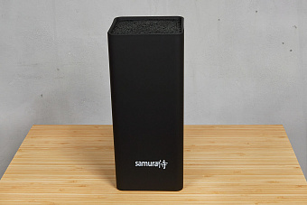 Универсальная браш-подставка Samura для ножей до 220мм, модель KBF-103, черный