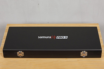 Поварская тройка Samura из 3-х ножей в подарочной коробке, сталь AUS-8, рукоять G10