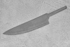 Заготовка для ножа, сталь N690Co 3,1мм. Модель "Геликон Ш200" с клинком 200мм, ТО 61-62HRC - фото №1