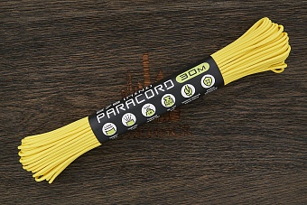 Паракорд 275 lemon, 1 метр