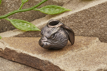 Бусина на темляк «Косой» титан