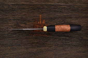 Нож туристический Эльбрус Волк, клинок 120мм, дамаск