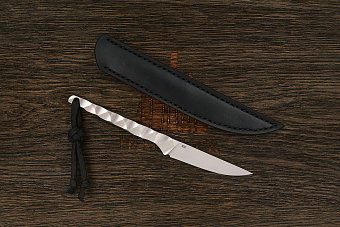 Нож EDC скелетный Дмитрия Пудова Мелконож, клинок 67мм, сталь N690Co