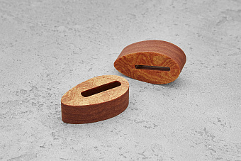 Больстер из G-10 (авторской) 12мм, 37x20мм, имитация мокуме