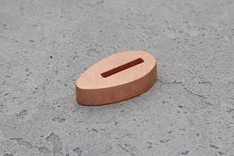 Больстер из меди 8мм, 34x18мм