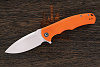 Складной нож Civivi Praxis, сталь 9Cr18MoV, рукоять G10 оранжевый - фото №1