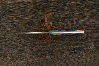 Нож туристический Lizard knives, клинок 100мм, сталь D2, рукоять Crazyfiber, ножны зелёно-красные