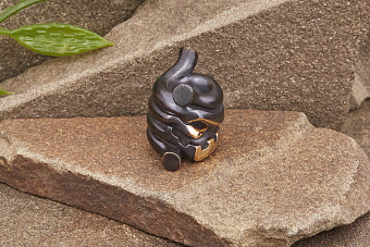 Бусина для темляка Колючка (бронза) от мастерской Братьев Пешковых