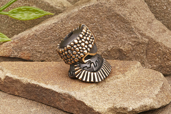 Бусина для темляка Партизан (бронза) от мастерской Братьев Пешковых