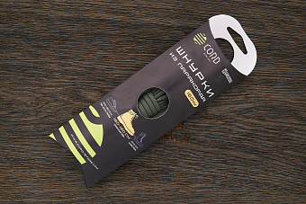 Шнурки для обуви из паракорда, 160см, зеленые