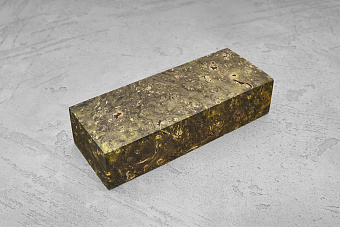 Кап клёна стабилизированный двухцветный Т24