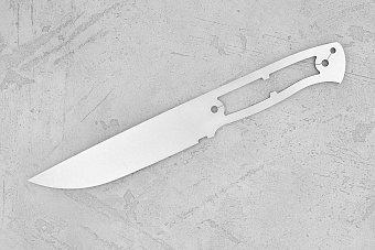 Бланк-заготовка для модели "Бушкрафт-III" из стали VG-10 3,4мм, совместим с накладками "Бушкрафт"