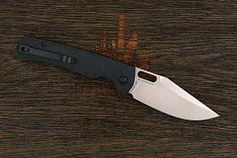 Нож складной Artisan Revel, клинок 90мм, сталь AR-RPM9, рукоять FRN черный