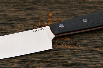 Нож кухонный MOYO Геликон шеф 180мм, сталь AR-RPM9, рукоять G10-extra черный