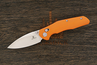 Нож складной Bestech Ronan, клинок 85мм, сталь Sandvik 14C28N, рукоять G10 оранжевый