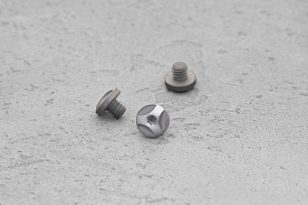 Винт М4x4, нержавеющая сталь, декоративная головка v1.1 TORX
