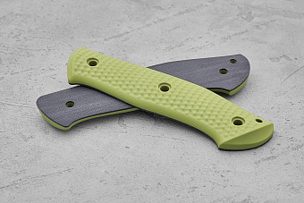 Накладки модели "КрейсерЪ" из G10-extra Ge001 для совместимого бланка