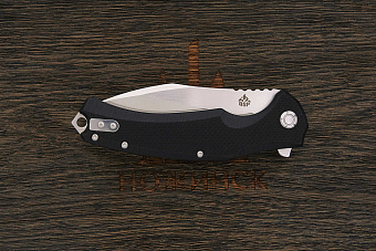 Нож складной QSP Snipe, клинок 90мм, сталь D2, рукоять G10 чёрный