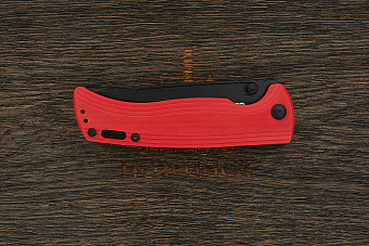 Нож складной CJRB Resource, клинок 105мм, сталь AR-RPM9, рукоять G10 красный