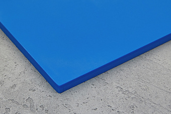 G10 лист 250х130х6(+)мм, синий