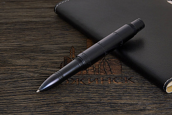 Титановая тактическая ручка Дмитрия Стрельцова «Ас. Mad Russian»