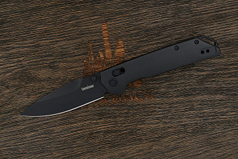 Складной нож Kershaw Iridium, сталь D2 blackwash, рукоять алюминий
