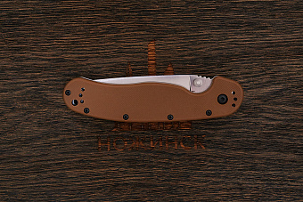 Складной нож Ontario RAT-1, сталь AUS 8, рукоять нейлон коричневый