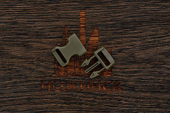 Застежка-фастекс 23×40мм. Гамма-5 (серый хаки)