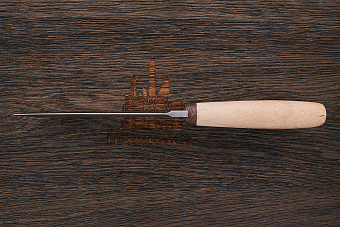 Нож туристический АиР Селигер, клинок 150мм, сталь 100Х13М, рукоять карельская береза