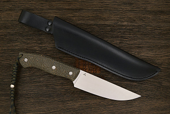 Нож туристический Ножинск-PRO Корсар, клинок 142мм, сталь AR-RPM9, рукоять crazyfiber