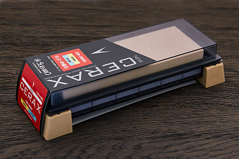 Водный точильный камень 183×63×32мм #3000/#1000 с подставкой