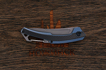 Складной нож Kershaw-брелок Reverb XL, сталь 8Cr13MoV, рукоять G10/карбон