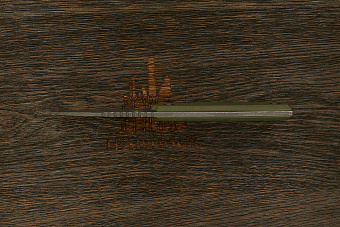 Нож EDC Нож с Котом Жак, клинок 89мм, сталь AUS-10Co