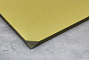 G10 лист 250х145х8(+)мм, чёрный / жёлтый - фото №1