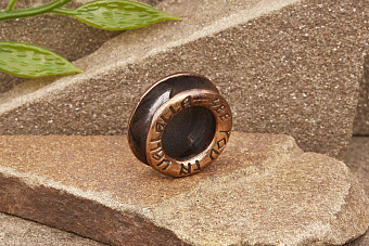 Бусина-вставка для браслета Шлем Ужаса от мастерской Крымская бронза