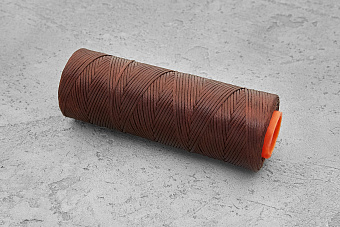 Нить вощеная 1,0мм. Гамма-3 (каштановая)