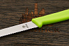 Нож кухонный Böker Sandwich Knife, нержавеющая сталь, рукоять пластик зеленый - фото №2