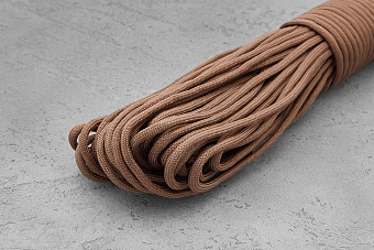 Пaракорд «Light brown», 1 метр