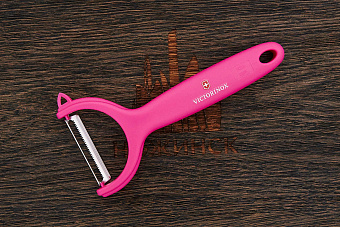 Овощечистка Victorinox, модель 7.6079, рукоять полипропилен розовый