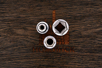 Головка торцевая короткая 1/2 CrV 15мм