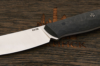 Нож разделочный UralEDC КрейсерЪ, клинок 117мм, сталь CPM S90V, рукоять карбон 3D