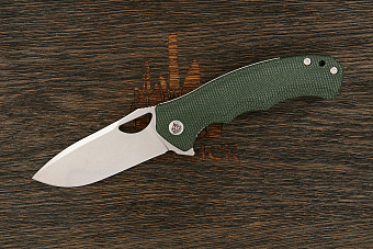 Нож складной QSP Gorilla, клинок 86мм, сталь Sandvik 14C28N, рукоять микарта