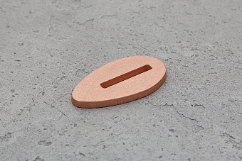 Больстер из меди 3мм, 40x22мм