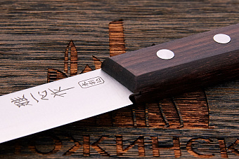 Нож кухонный Kanetsugu овощной 90мм, сталь AUS-8